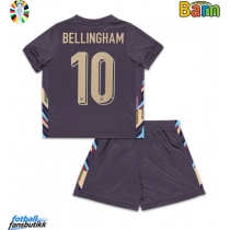 England Jude Bellingham #10 Bortedraktsett Barn EM 2024 Kortermet (+ Korte bukser)